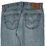 505 Levis Jeans - 35W 31L Light Wash Denim