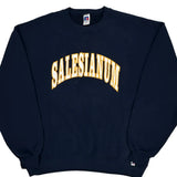 Made In USA Russell Athletic Salesianum Sweatshirt - XL Navy Cotton