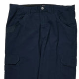 Wrangler Cargo Trousers - 35W 30L Navy Cotton
