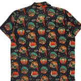 Hurley Graphic Hawaiian Shirt - XL Multicoloured Cotton
