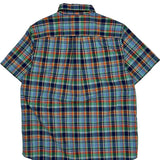 Age 14 Ralph Lauren Checked Short Sleeve Shirt - XL Multicoloured Cotton