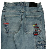 Icepole Hip Hop Carpenter Jeans - 32W 27L Light Wash Cotton