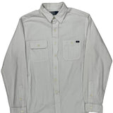 Polo By Ralph Lauren Shirt - Large White Cotton