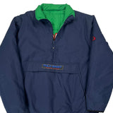 Polo Sport Spellout Anorak - Large Blue Polyester