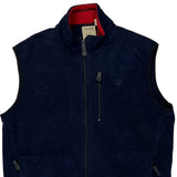 Timberland Fleece Jacket - Large Navy Polyester