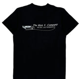 Music On Wheels Oneita Single Stitch T-Shirt - Medium Black Cotton