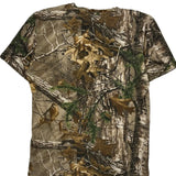 Realtree Buckhorn River Camo T-Shirt - Medium Green Cotton Blend