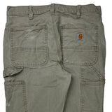 Relaxed Fit Carhartt Carpenter Trousers - 33W 32L Grey Cotton