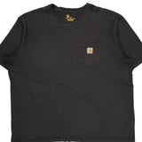 Carhartt T-Shirt - 2XL Black Cotton