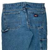 Dickies Carpenter Jeans - 34W 29L Blue Denim