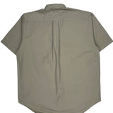 Tommy Hilfiger Short Sleeve Shirt - Large Beige Cotton