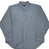 Ralph Lauren Shirt - 2XL Blue Cotton