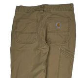 Carhartt Trousers - 30W 32L Beige Cotton