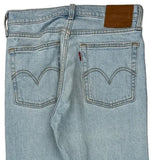 501 Levis Jeans - 26W US 2 Light Wash Cotton