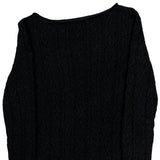 Ralph Lauren Sweater - Medium Black Cotton