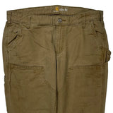Carhartt Double Knee Carpenter Pants - 32W US 8 Khaki Cotton