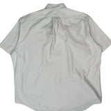 Blake Ralph Lauren Short Sleeve Shirt - XL White Cotton