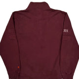 Virginia Tech Champion College 1/4 Zip - Large Burgundy Cotton
