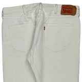 Levis Jeans - 38W 30L White Cotton