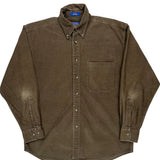 Pendleton Shirt - Medium Brown Cotton