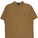 Polo By Ralph Lauren Polo Shirt - XL Brown Cotton