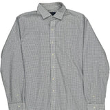Polo By Ralph Lauren Checked Shirt - XL Blue Cotton