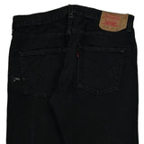 501 Levis Jeans - 34W 30L Black Cotton