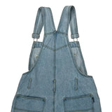 Mickey Unlimited Cartoon Overalls - Medium Light Wash Denim