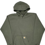 Carhartt Hoodie - 2XL Gray Cotton Blend