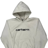 Carhartt Hoodie - Large White Cotton