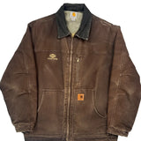 Irving Paper Carhartt Jacket - XL Brown Cotton