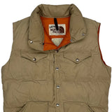 80S Made In USA The North Face Vest - Medium Beige Down