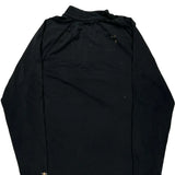Carhartt 1/4 Zip - Large Black Cotton