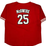 St. Louis Sport Attack Mlb Jersey - Large Red Polyester