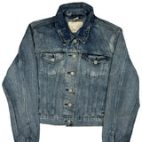 Levis Denim Jacket - Small Blue Denim