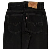 550 Levis Jeans - 26W UK 6 Black Cotton