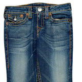 True Religion Boot Cut Jeans - 30W UK 8 Dark Wash Denim