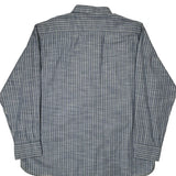 Timberland Striped Shirt - XL Blue Cotton