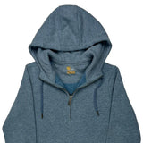 Carhartt Hoodie - XS Blue Cotton Blend