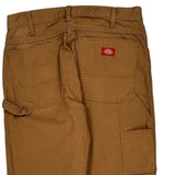 Dickies Carpenter Trousers - 32W 30L Brown Cotton