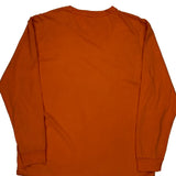Polo By Ralph Lauren Long Sleeve T-Shirt - Large Orange Cotton