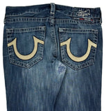True Religion Boot Cut Jeans - 36W 30L Blue Denim