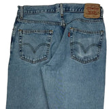 Levis 550 Jeans - 32W 30L Light Wash Cotton