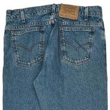 Levis 550 Jeans - 34W 32L Blue Cotton