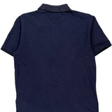 Tommy Jeans Polo Shirt - Small Navy Cotton