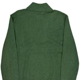 Polo By Ralph Lauren 1/4 Zip - Large Green Cotton
