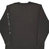 Carhartt Spellout Long Sleeve T-Shirt - XL Black Cotton