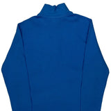 Polo By Ralph Lauren 1/4 Zip - Small Blue Cotton