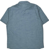 Levis Short Sleeve Shirt - 2XL Blue Cotton