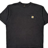 Carhartt T-Shirt - Large Black Cotton
